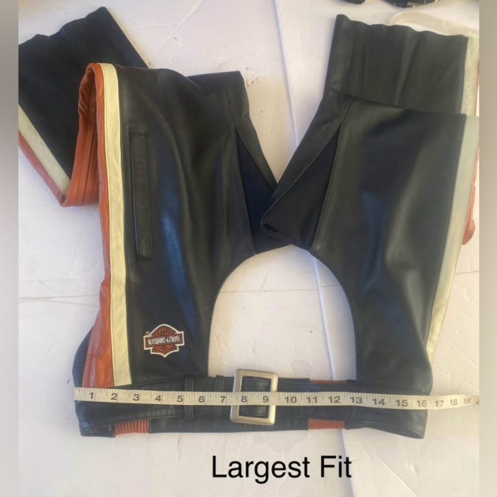 Harley Davidson Ladies NWOT Small Chaps Miss Enthusiasts - Picture 9 of 10